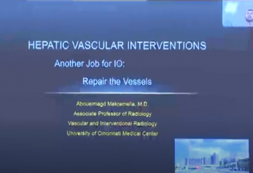 Hepatic vascular interventions