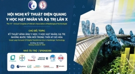 THÔNG BÁO HỘI NGHỊ KỸ THUẬT ĐIỆN QUANG VÀ YHHN VIỆT NAM CHỦ ĐỀ: KỸ THUẬT HÌNH ẢNH HỌC - NHỮNG BƯỚC TIẾN MỚI TRONG KỶ NGUYÊN SỐ