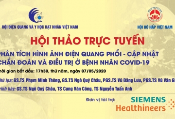 Hội Thảo Hội Hô Hấp Việt Nam và Hội Điện Quang và YHHN Việt Nam